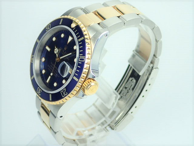 Rolex Submariner combination model blue sub X serial number