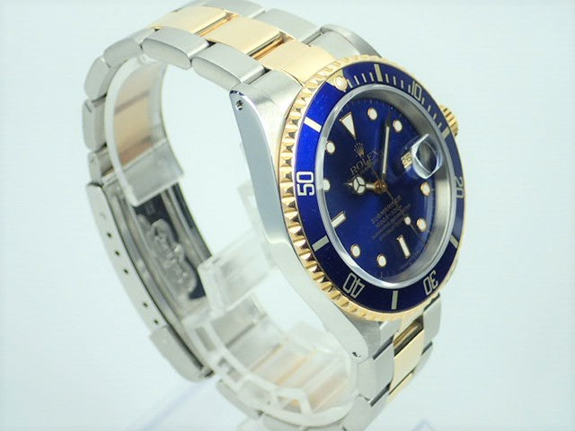 Rolex Submariner combination model blue sub X serial number