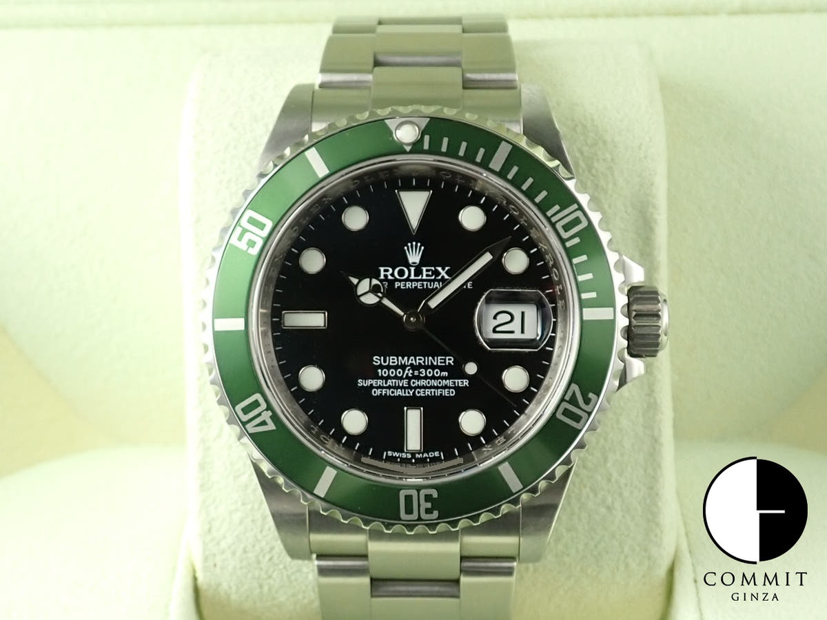 ロレックス サブマリーナー デイト Ref.16610LV ブラック文字盤 中古 8Z5PKRLT