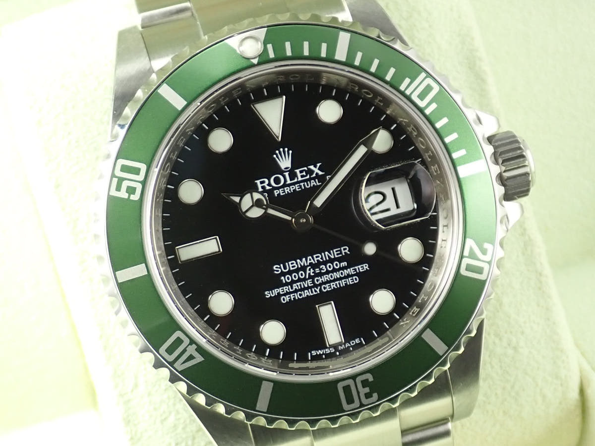 ロレックス サブマリーナー デイト Ref.16610LV ブラック文字盤 中古 8Z5PKRLT