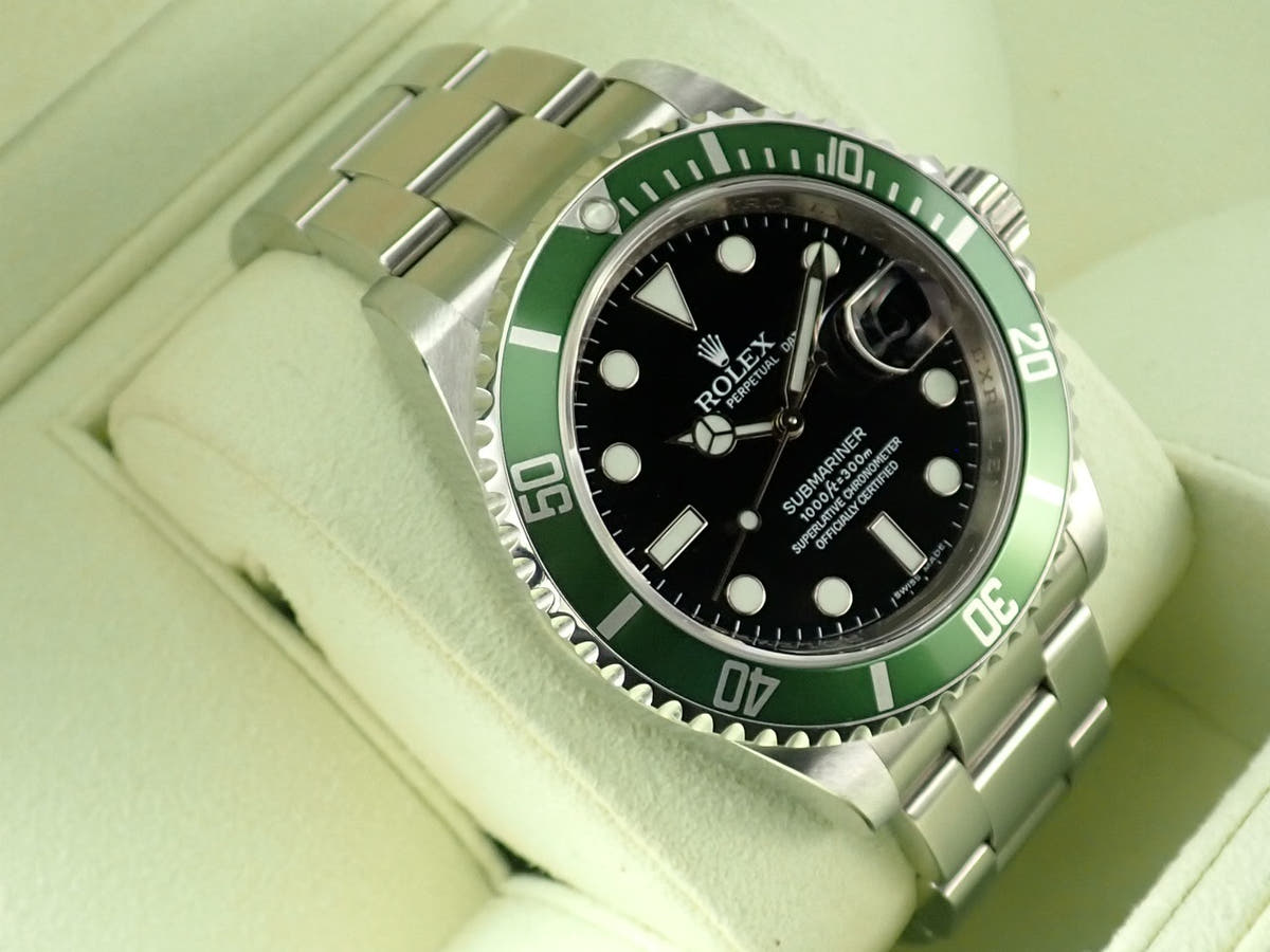 ロレックス サブマリーナー デイト Ref.16610LV ブラック文字盤 中古 8Z5PKRLT