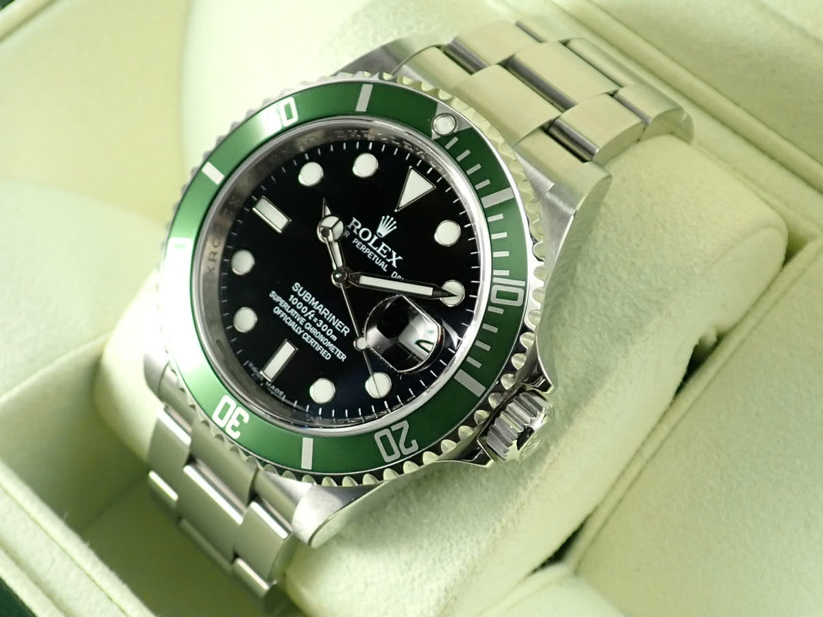ロレックス サブマリーナー デイト Ref.16610LV ブラック文字盤 中古 8Z5PKRLT