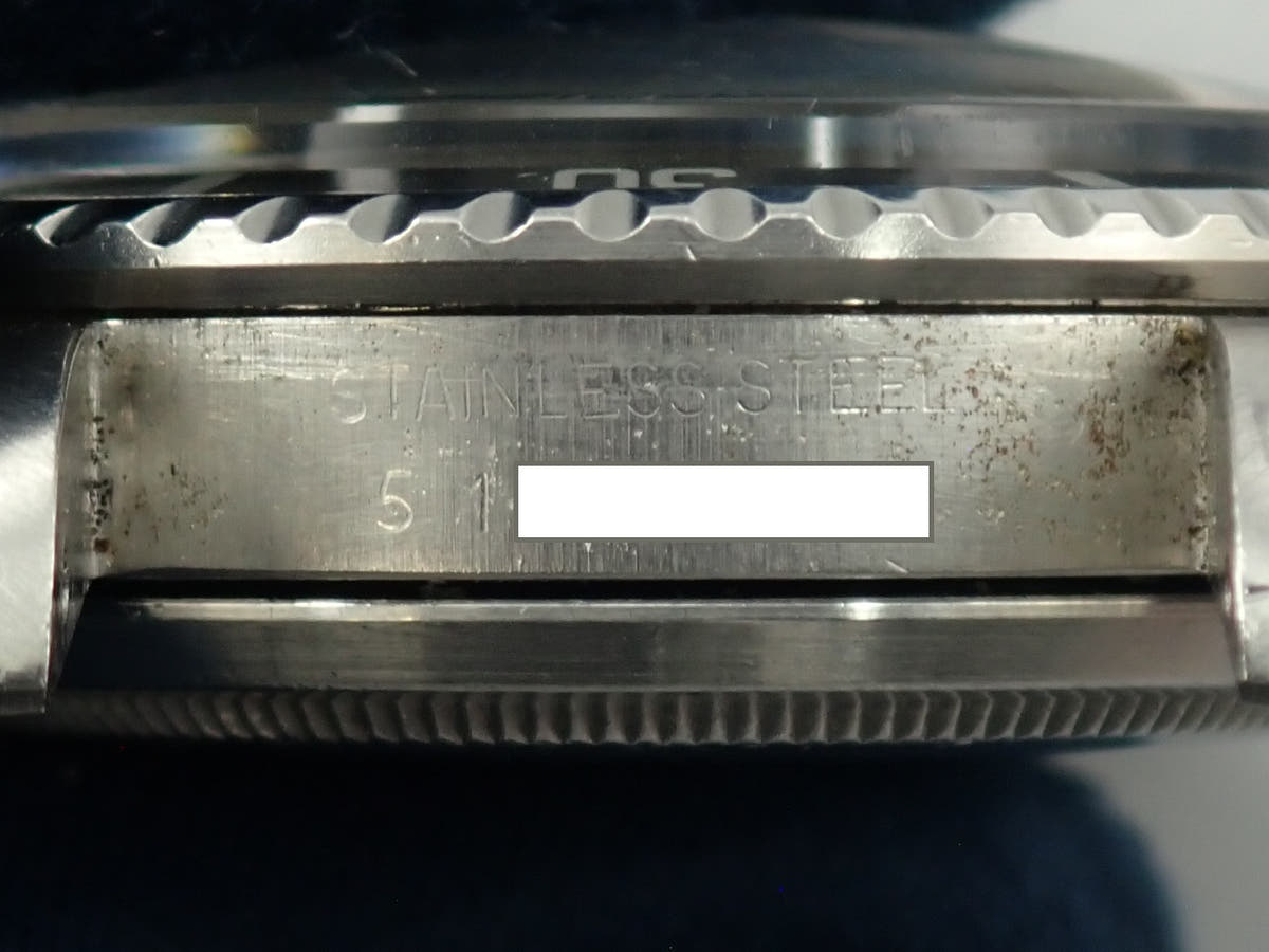 ロレックス サブマリーナー Ref.5513 ブラック文字盤 中古 5R2S7102