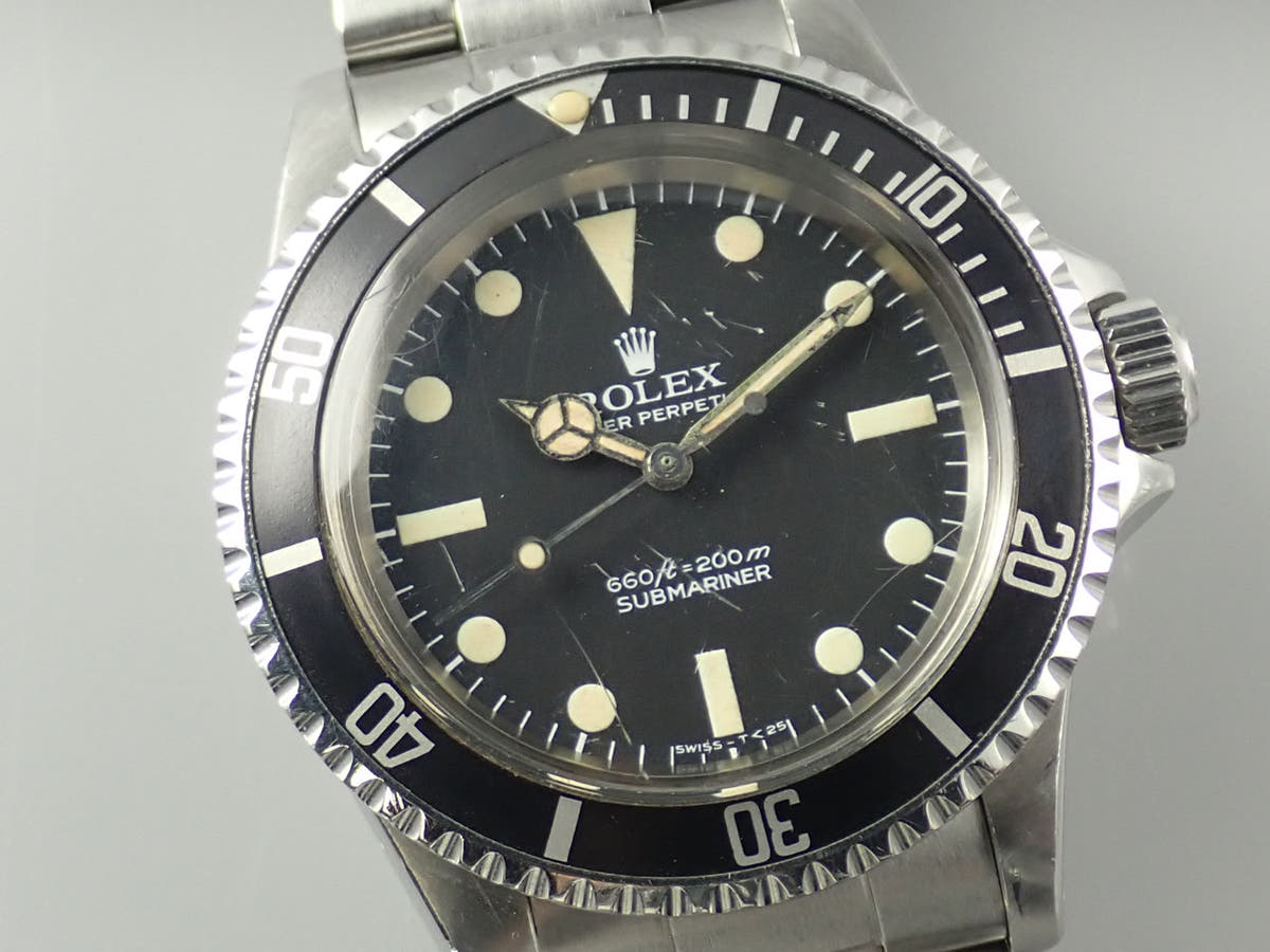 ロレックス サブマリーナー Ref.5513 ブラック文字盤 中古 5R2S7102