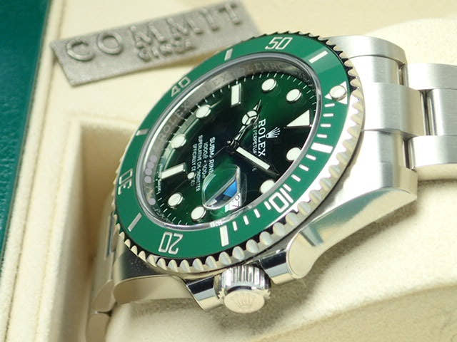 ロレックス サブマリーナー Ref.116610LV グリーン文字盤 未使用 submariner-182