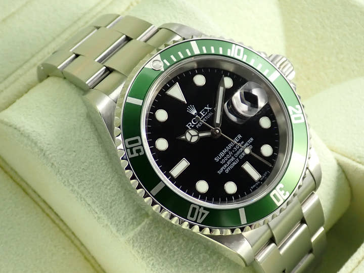 Rolex Submariner Date Ref. 16610LV Stainless Steel Black Dial