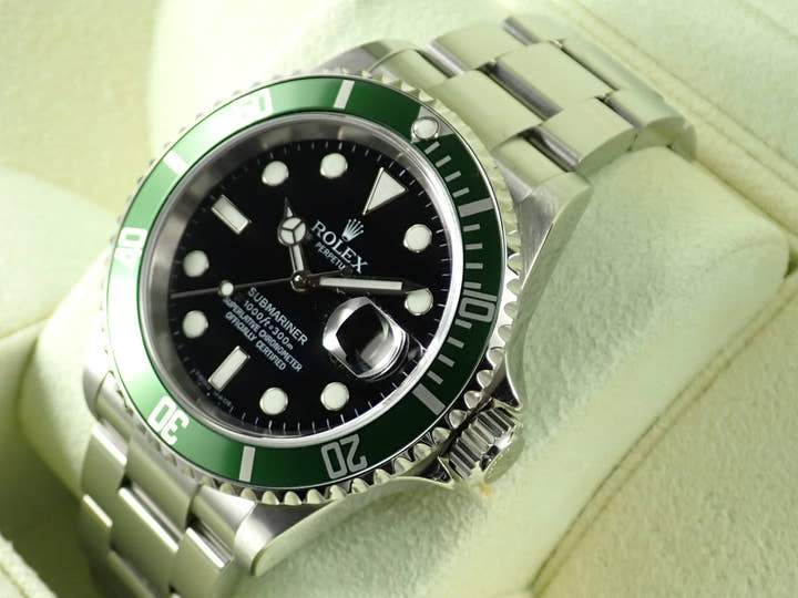 Rolex Submariner Date Ref. 16610LV Stainless Steel Black Dial