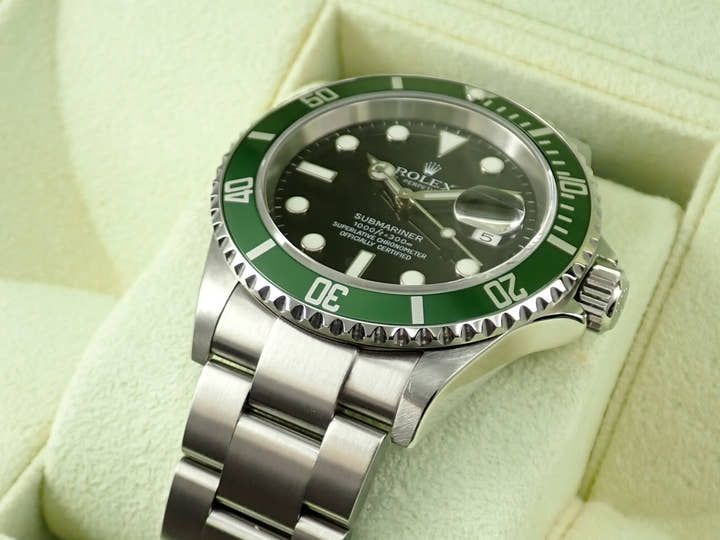 Rolex Submariner Date Ref. 16610LV Stainless Steel Black Dial