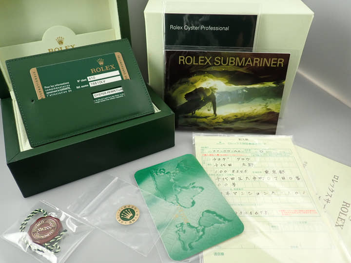 Rolex Submariner Date Ref. 16610LV Stainless Steel Black Dial