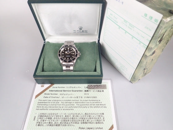 Rolex Submariner L Ref.5513