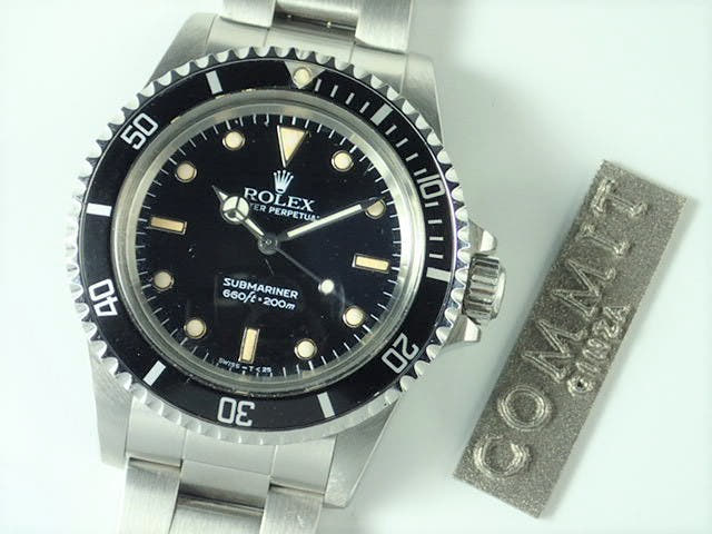 ロレックス サブマリーナー Ref.5513 ブラック文字盤 中古 submariner-191