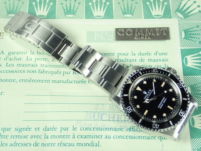 ロレックス サブマリーナー Ref.5513 ブラック文字盤 中古 submariner-191
