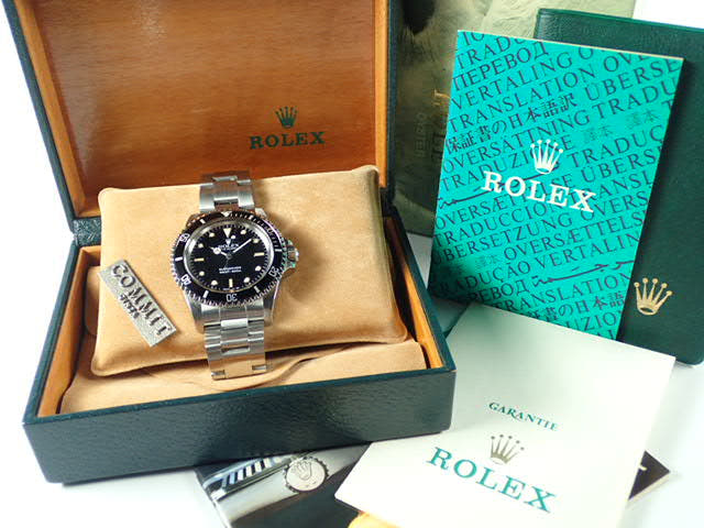 ロレックス サブマリーナー Ref.5513 ブラック文字盤 中古 submariner-191