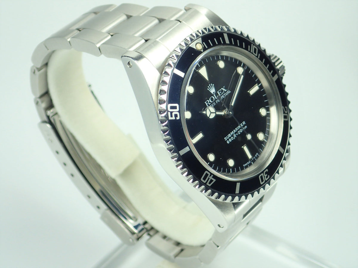 ロレックス サブマリーナー Ref.5513 ブラック文字盤 中古 submariner-195