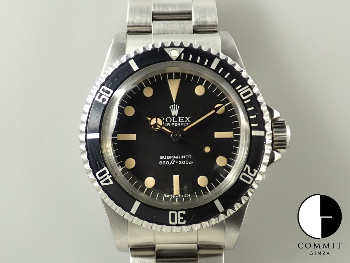 ロレックス サブマリーナー Ref.5513 ブラック文字盤 中古 6F969077