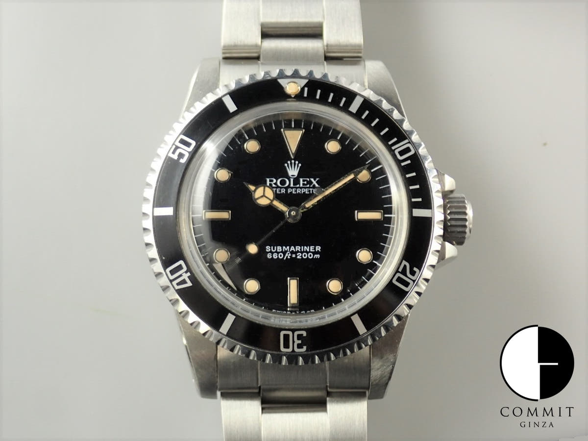 ロレックス サブマリーナー Ref.5513 ブラック文字盤 中古 AL5W2VCS
