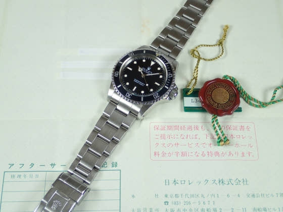 ロレックス サブマリーナー Ref.5513 ブラック文字盤 中古 submariner-19