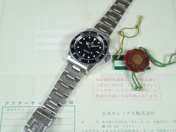 ロレックス サブマリーナー SS Ref.5513 Serial.L（1989年頃）（Cal.1520）