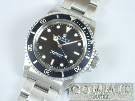 ロレックス サブマリーナー Ref.5513 ブラック文字盤 中古 submariner-19
