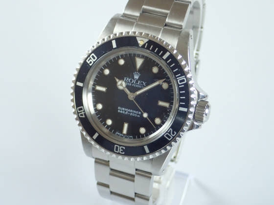 ロレックス サブマリーナー Ref.5513 ブラック文字盤 中古 submariner-19