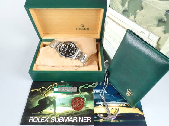 ロレックス サブマリーナー Ref.5513 ブラック文字盤 中古 submariner-19