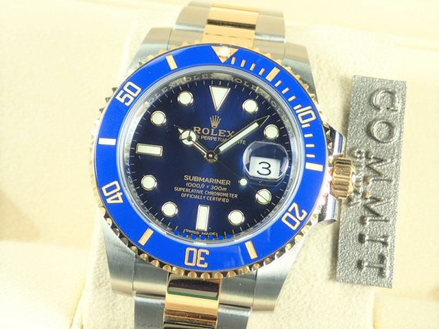 Rolex Submariner combination model blue sub random