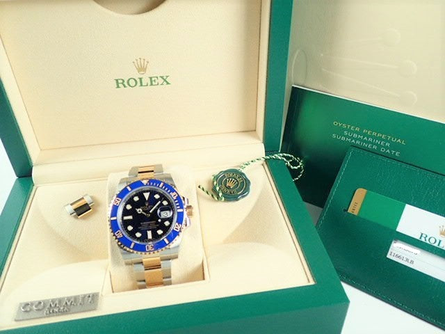 Rolex Submariner combination model blue sub random