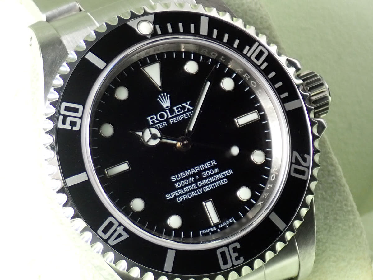 ロレックス サブマリーナー ノンデイト Ref.14060M ブラック文字盤 美品 K2MRRLTF