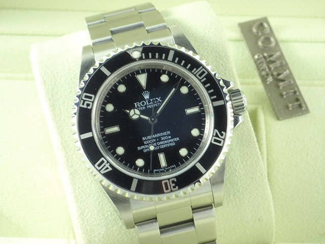 ロレックス サブマリーナー Ref.14060M ブラック文字盤 中古 submariner-201