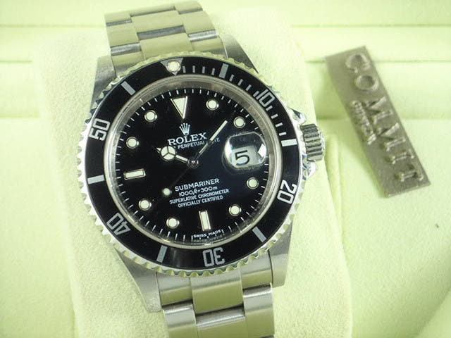 ロレックス サブマリーナー Ref.16610 ブラック文字盤 中古 submariner-203