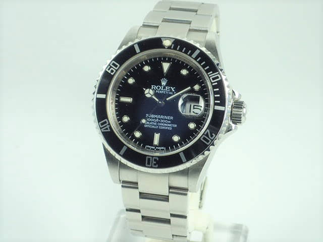 ロレックス サブマリーナー Ref.16610 ブラック文字盤 中古 submariner-203