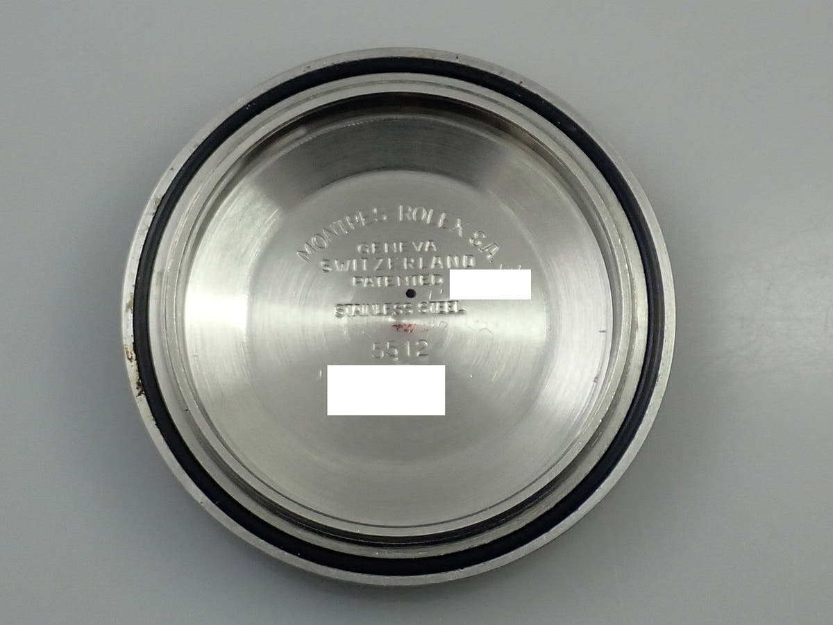 ロレックス サブマリーナー Ref.5512MM ブラック文字盤 中古 XMY1V4R4