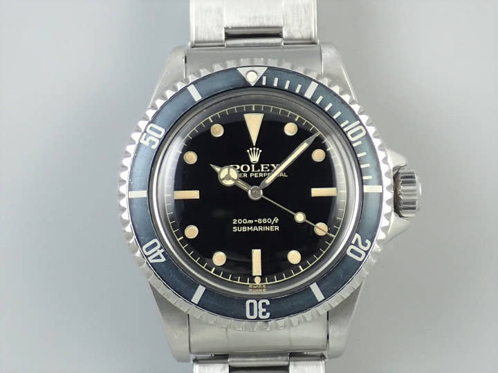 ロレックス サブマリーナー Ref.5512MM ステンレススチール ブラック文字盤