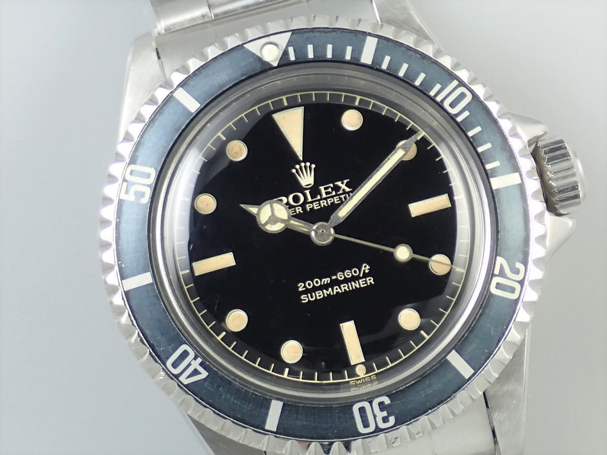 ロレックス サブマリーナー Ref.5512MM ブラック文字盤 中古 XMY1V4R4
