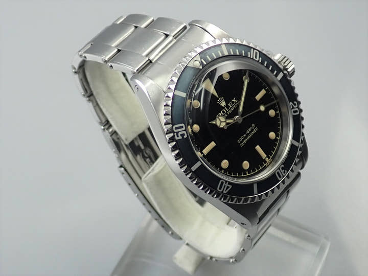 ロレックス サブマリーナー Ref.5512MM ステンレススチール ブラック文字盤
