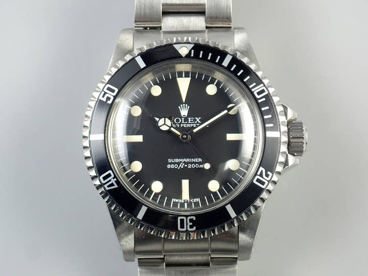 ロレックス サブマリーナー Ref.5513 ステンレススチール ブラック文字盤