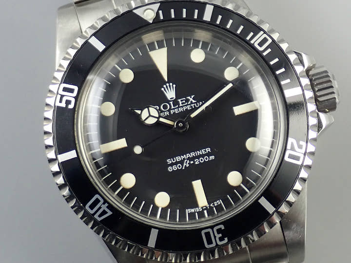 ロレックス サブマリーナー Ref.5513 ステンレススチール ブラック文字盤