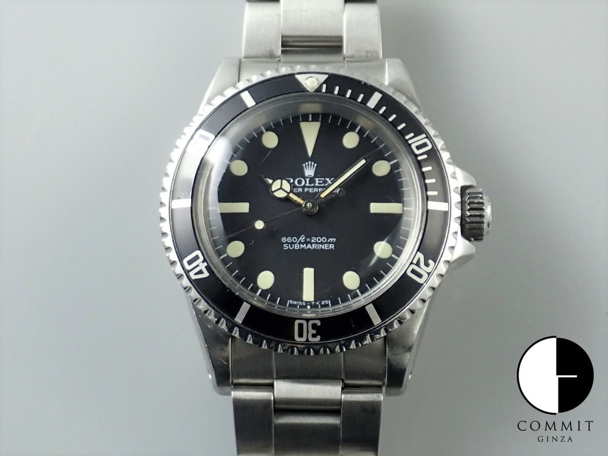 ロレックス サブマリーナー Ref.5513 ブラック文字盤 中古 RS42MYKK