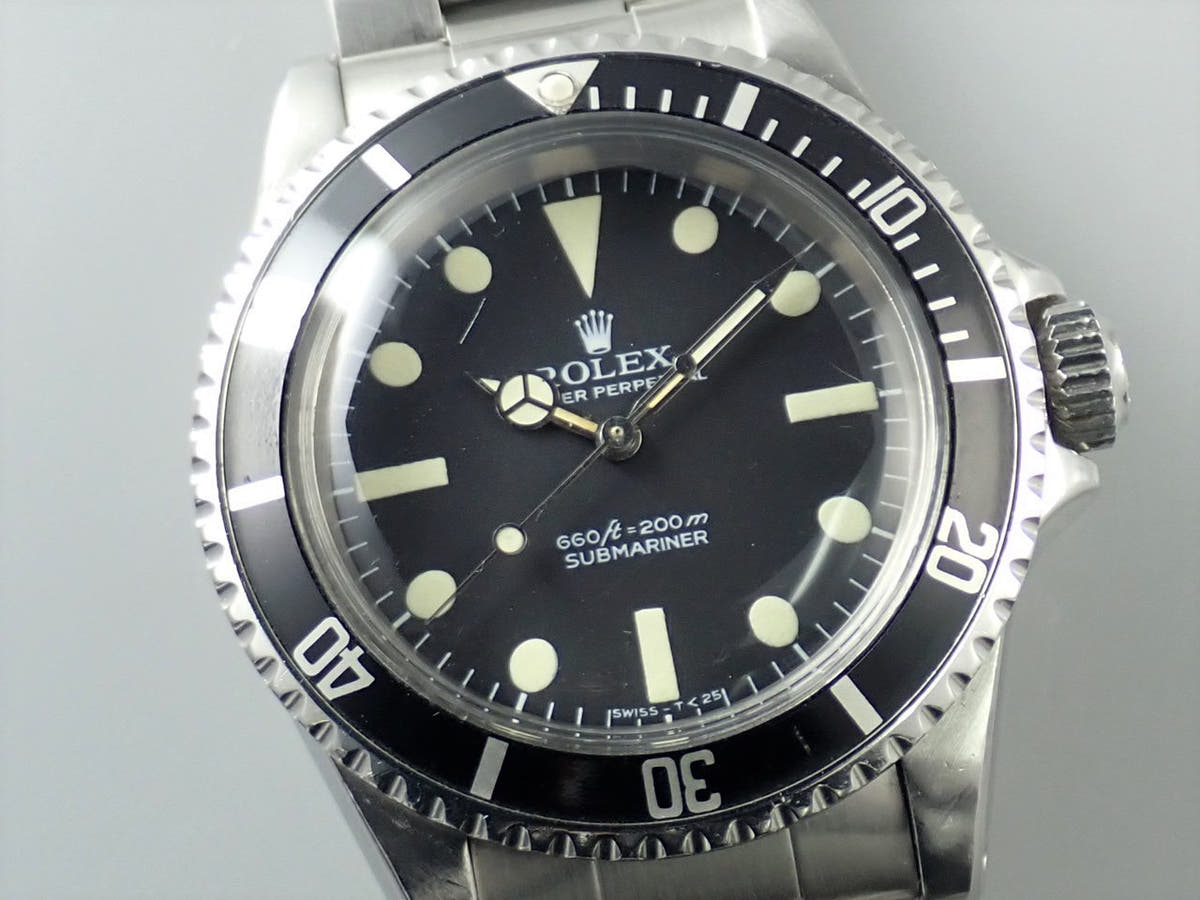 ロレックス サブマリーナー Ref.5513 ブラック文字盤 中古 RS42MYKK