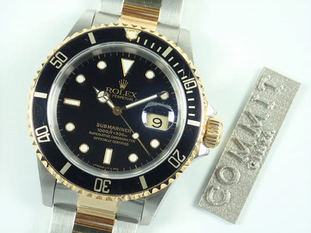 ロレックス サブマリーナー Ref.16613 ブラック文字盤 中古 submariner-210