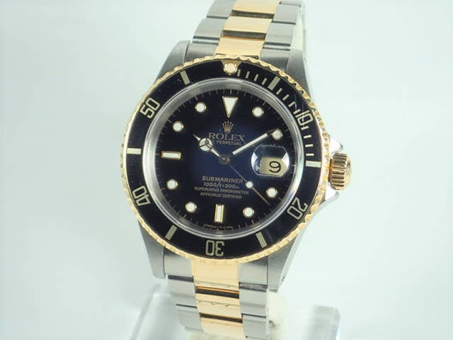 ロレックス サブマリーナー Ref.16613 ブラック文字盤 中古 submariner-210