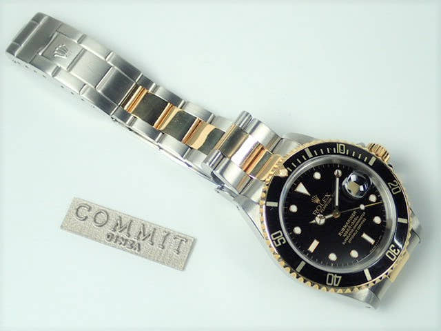 ロレックス サブマリーナー Ref.16613 ブラック文字盤 中古 submariner-210