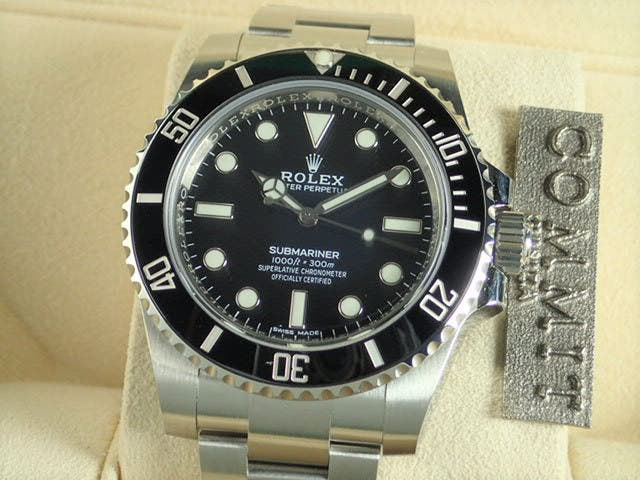 ロレックス サブマリーナー Ref.114060 ブラック文字盤 未使用 submariner-211