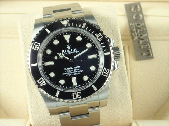 ロレックス サブマリーナー Ref.114060 ブラック文字盤 未使用 submariner-211