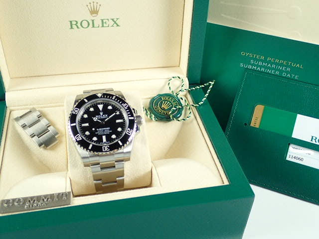 ロレックス サブマリーナー Ref.114060 ブラック文字盤 未使用 submariner-211