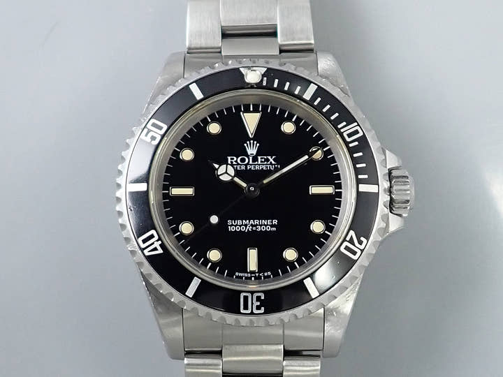 ロレックス サブマリーナー ノンデイト Ref.14060 ステンレススチール ブラック文字盤