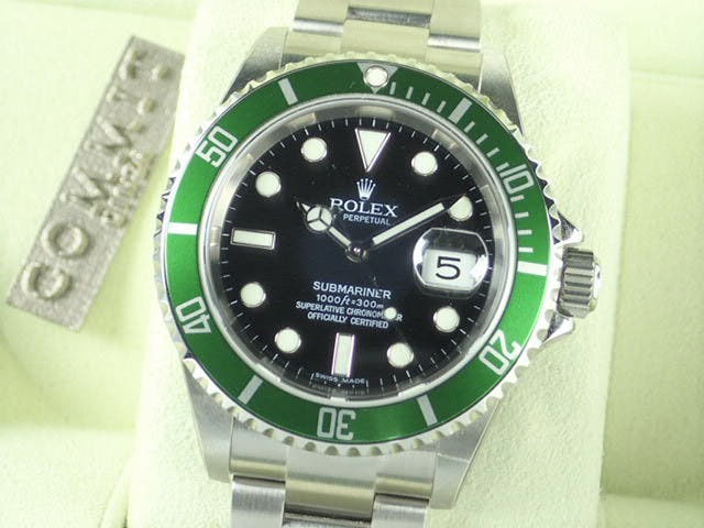 ロレックス サブマリーナー Ref.16610LV ブラック文字盤 中古 submariner-214