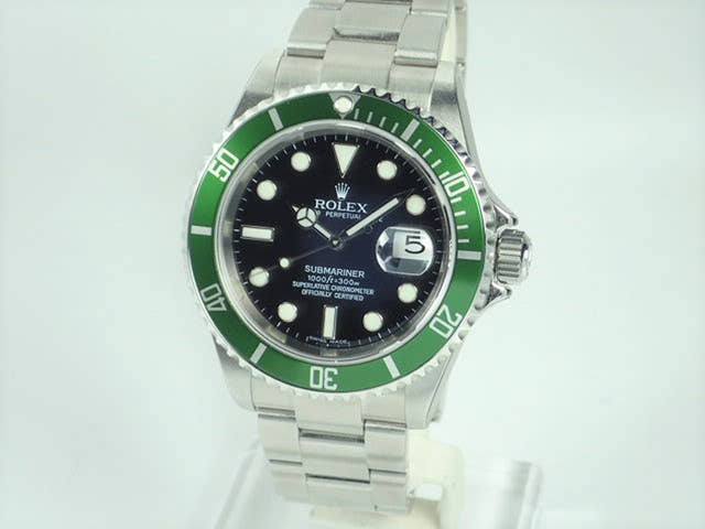 ロレックス サブマリーナー Ref.16610LV ブラック文字盤 中古 submariner-214