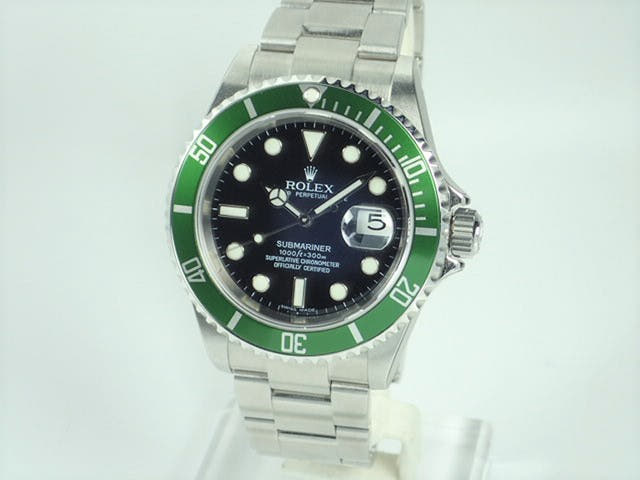 ロレックス サブマリーナー Ref.16610LV ブラック文字盤 中古 submariner-214