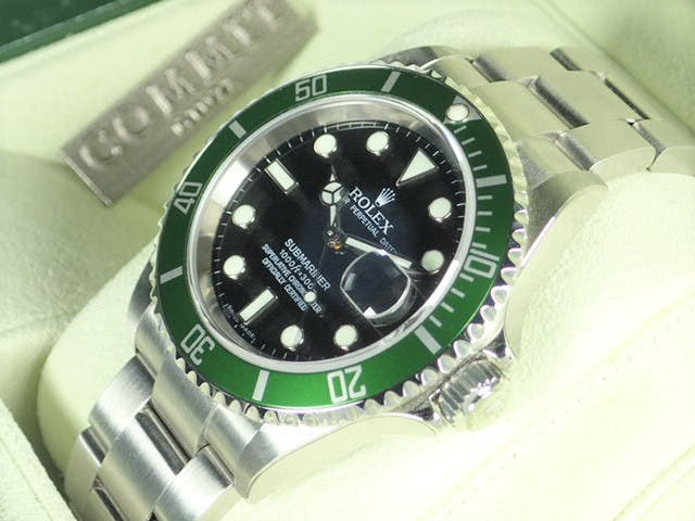 ロレックス サブマリーナー Ref.16610LV ブラック文字盤 中古 submariner-214